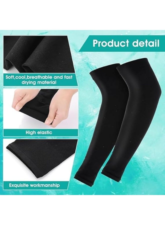 2 زوج من أكمام الأطفال لحماية من أشعة الشمس UV أكمام كرة السلة للأولاد والبنات أكمام رياضية للأطفال - Image 3