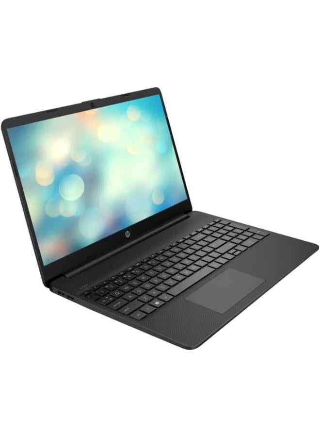 HP لابتوب HP 15 - EQ2383 بشاشة 15.6 بوصة FHD / معالج AMD Ryzen 3 5300U / 8 جيجابايت RAM / 256 جيجابايت SSD / رسومات AMD Radeon / إنجليزي / DOS / أسود لامع - Image 2