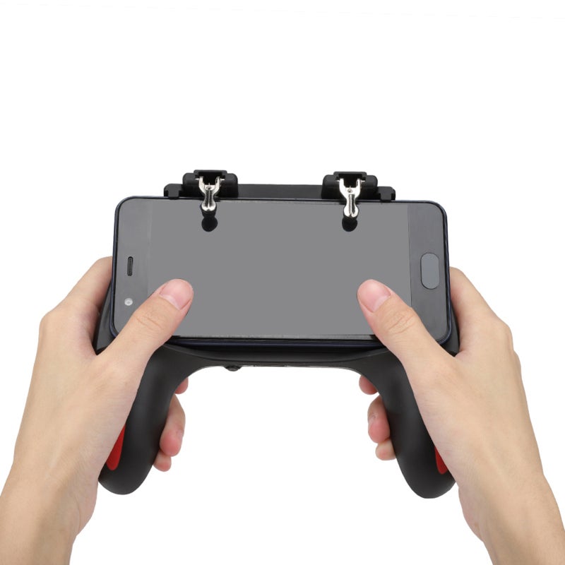 Smartphone Gamepad with 2500mAh Battery Fast Heat Dissipation Game Auxiliary Key - Continuous Cooling Dual Fans Ergonomic Handle for 4.7-6.0 Inch Phones - Image 3