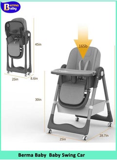 Multifunctional Baby Dining Chair with Adjustable Hight and Back & Tray - pzsku/Z7006DBC5CAB4D4327572Z/45/_/1718784568/05067b9a-37c5-427c-987a-bbd6186a2939