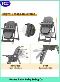 Multifunctional Baby Dining Chair with Adjustable Hight and Back & Tray - pzsku/Z7006DBC5CAB4D4327572Z/45/_/1718784576/d35200ef-e6c8-4cef-b832-fb03d2edeb89