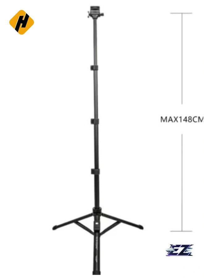 HuHa - Bluetooth Selfie Stick with Extendable Tripod Stand – Camera Phone Holder for iPhone & Android with Wireless Remote Control - Image 1