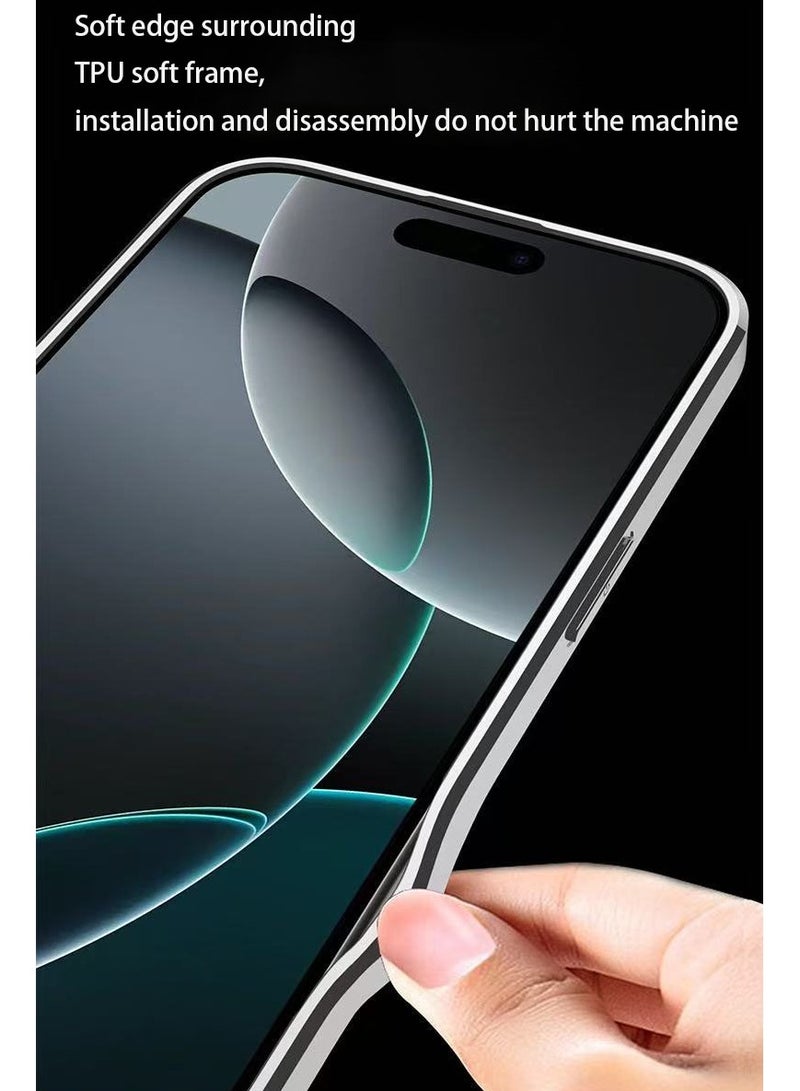 Compatible with iPhone16Pro max Plated Plain Grain Leather Z-Wireless Charging Dock - Image 5