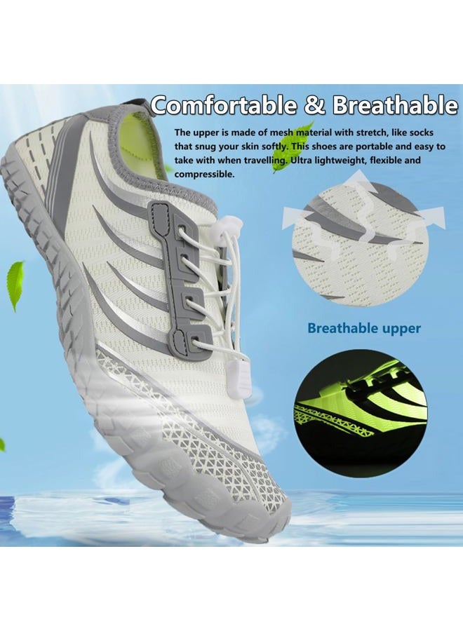 ziitop Water Shoes Men,Mens Water Shoes,Water Shoes Women,Barefoot Shoes,Quick Dry Aqua Swim Shoes,Slip-on Soft Beach Shoes,Quick Dry Water Shoes,Aqua Sports Outdoor Shoes for Pool Beach Surf Walk Water - Image 3