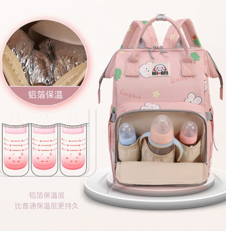 Multifunctional waterproof baby diaper backpack a bag and backpack for baby care essentials and travel for mothers - Image 5