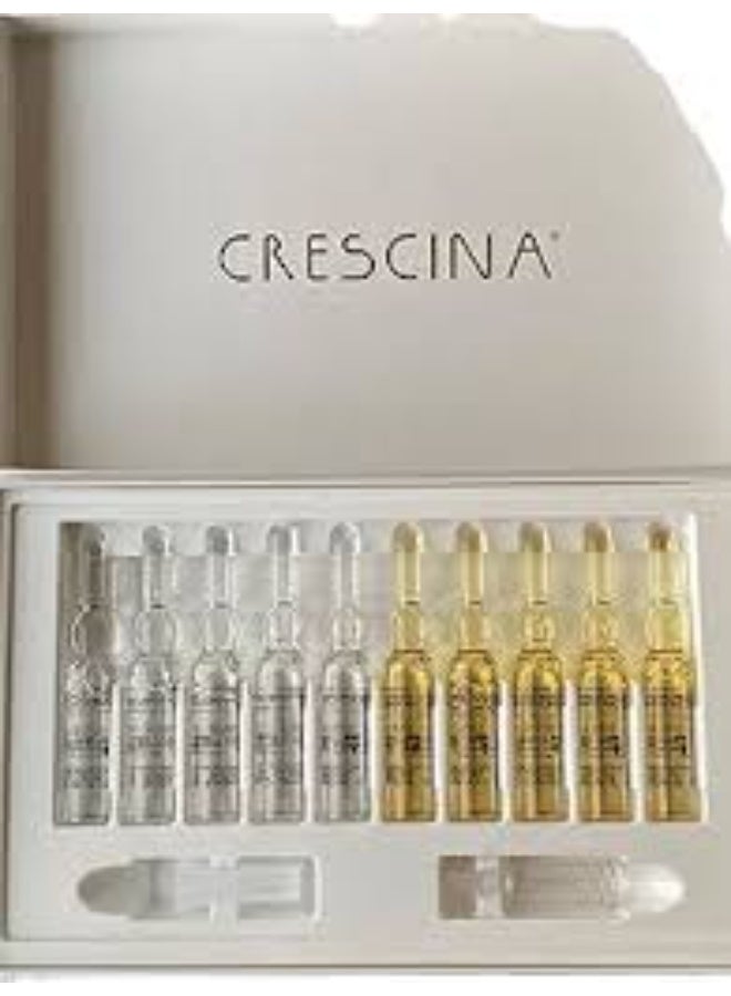 كريسينا أمبولات كريسينا HFSC Transdermic Complete Treatment 1300 للرجال 10+10 - Image 2