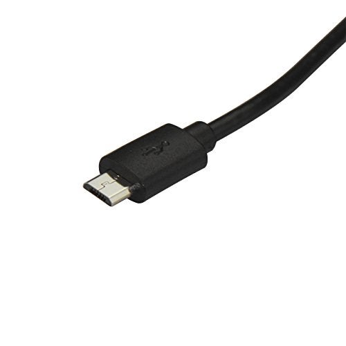 StarTech.com USB C to Micro USB Cable 2m 6ft - USB-C to Micro USB Charge Cable - USB 2.0 Type C to Micro B - Thunderbolt 3 Compatible (USB2CUB2M) - Image 2