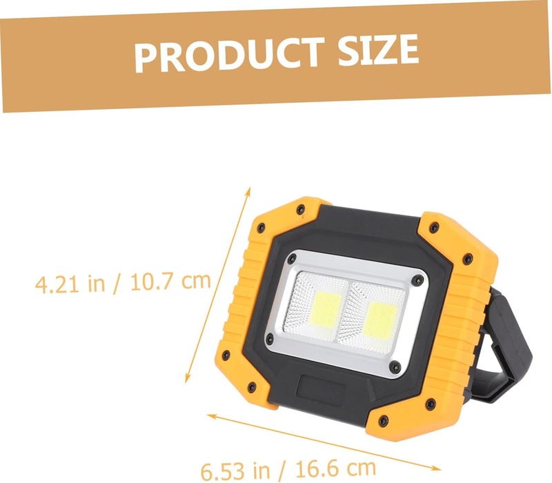 Abaodam 20W Rechargeable Inspection Work Light USB Camping Light Strong Brightness Portable Outdoor Searchlight for Emergency Repair and Hiking - Image 2