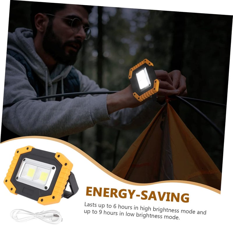 Abaodam 20W Rechargeable Inspection Work Light USB Camping Light Strong Brightness Portable Outdoor Searchlight for Emergency Repair and Hiking - Image 4