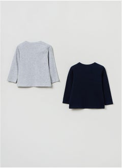 Ovs OVS Two Pack, Long Sleeved, Printed T Shirt  - Image 2