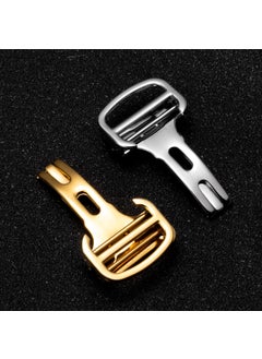 Generic سوار ساعة بإبزيم فراشة ستانلس Cartier إبزيم ذهبى Cartier إبزيم ذهبى 