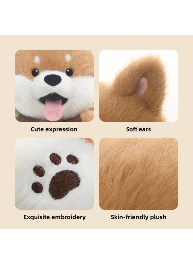 Chai Dog Robert Dog Plush Toy Doll Doll Doll Girl Sleeping Pillow Girl Birthday Gift-Color:Robert Shiba Inu-cartoon Tote Bag-Height:Total Length Approximately 34cm - Image 4