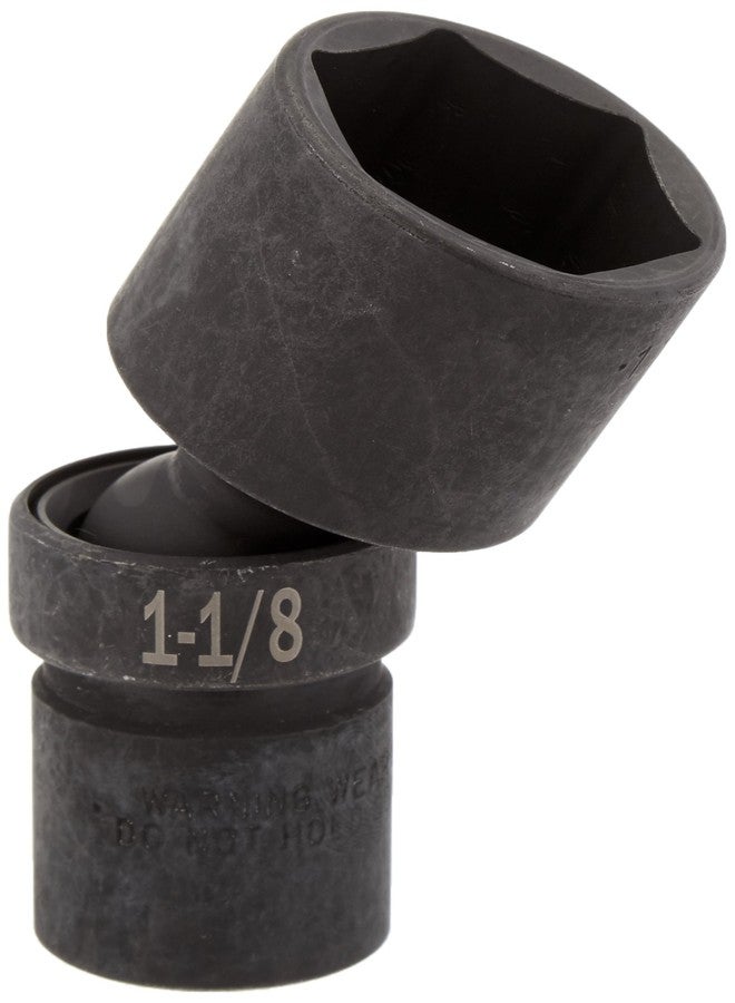 SK Tools USA 1/2" Drive, 1-1/8", 6 Point, Standard Swivel Impact Socket | 34336 - Image 1