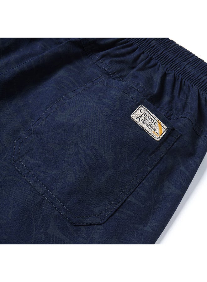 Tucano Men's Shorts, Summer Casual Versatile Pure Cotton Trendy Sports Thin Breathable Five-point Pants, Royal Blue, 4XL - Image 4