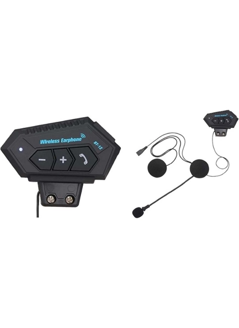 WututuMotors BT22 Intercom Motorcycle Bluetooth Headset 