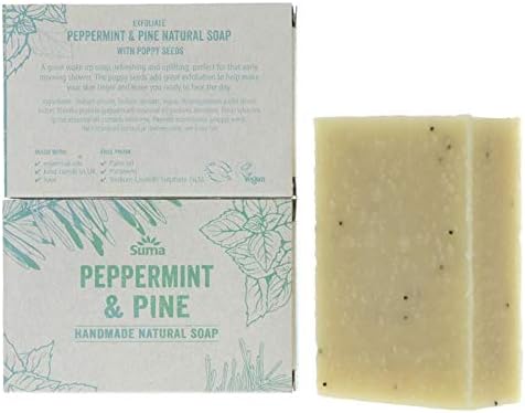 Suma Peppermint Pine Oil Soap 95g6 Pack