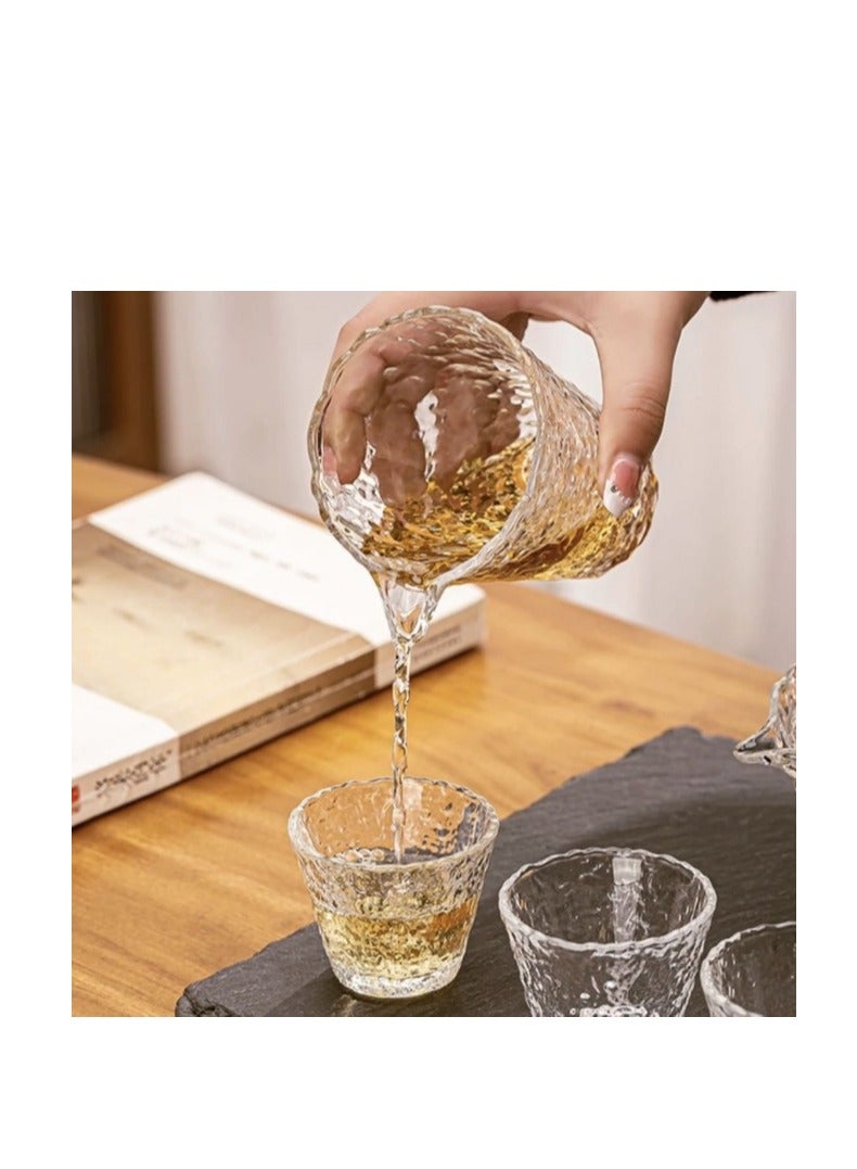 OASIS-TH Set Of 8 Pcs Glass Tea Cup Tea Set - Image 4