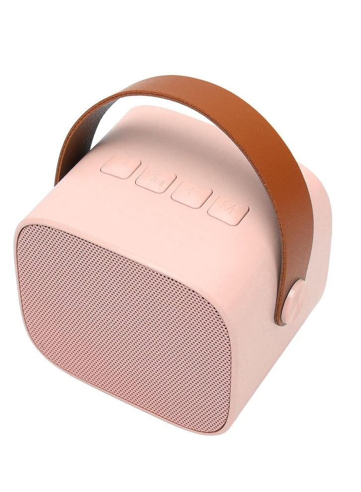Mini Karaoke Machine for Kids Portable Bluetooth Karaoke Speaker with 2 Wireless Microphones and Led Lights for Home Party Birthday Gifts for Boys/Girls  - Image 4