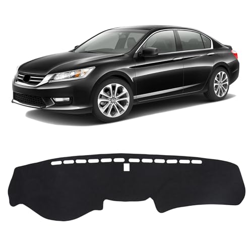 Bercicci Dash Cover for Honda Accord 2012 2011 2009 2008 Accessories Flannel Dashboard Cover Dash Mat Center Console Cover Sunshield Protector Pad - Image 1
