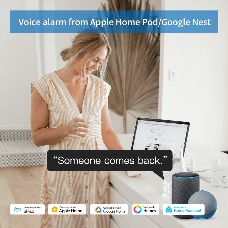 THIRDREALITY Zigbee Motion Sensor, Pet Friendly, Compatible with Home Assistant, SmartThings, Aeotec, Homey, Hubitat or Echo Devices with Built-in Zigbee Hub - Image 2