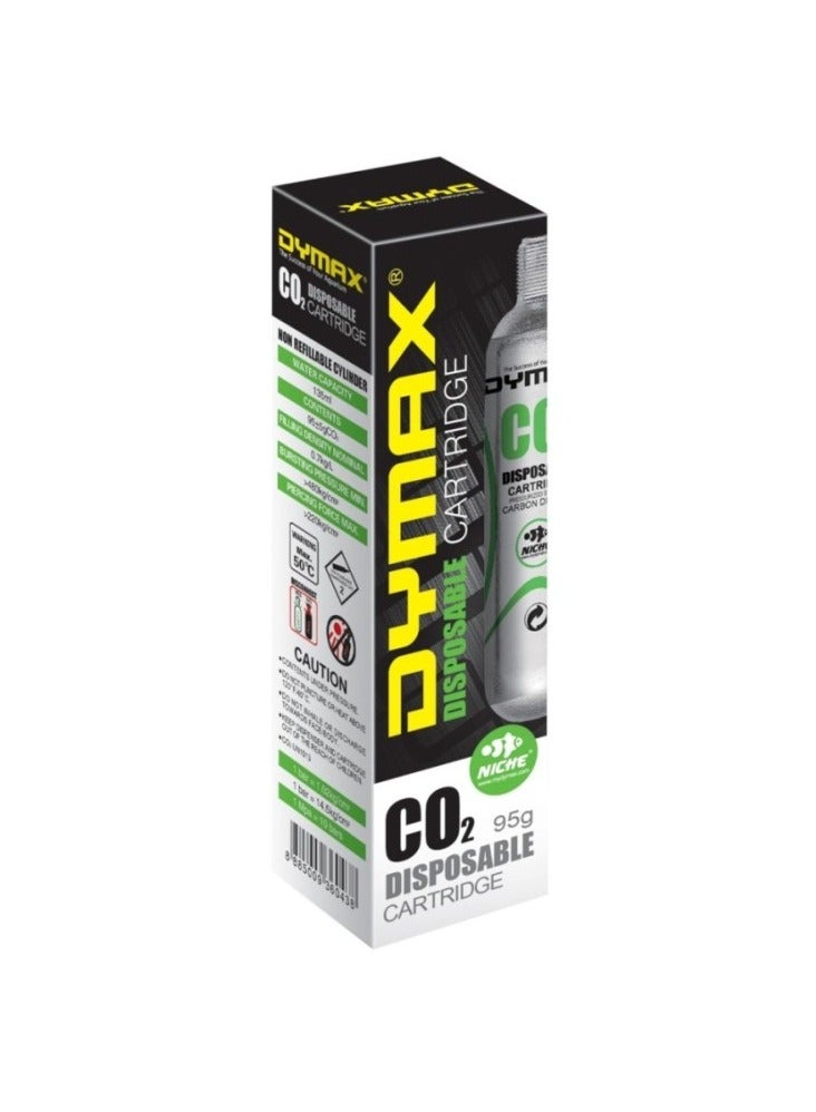 Dymax CO2 Disposable Cylinder 1 x 95g