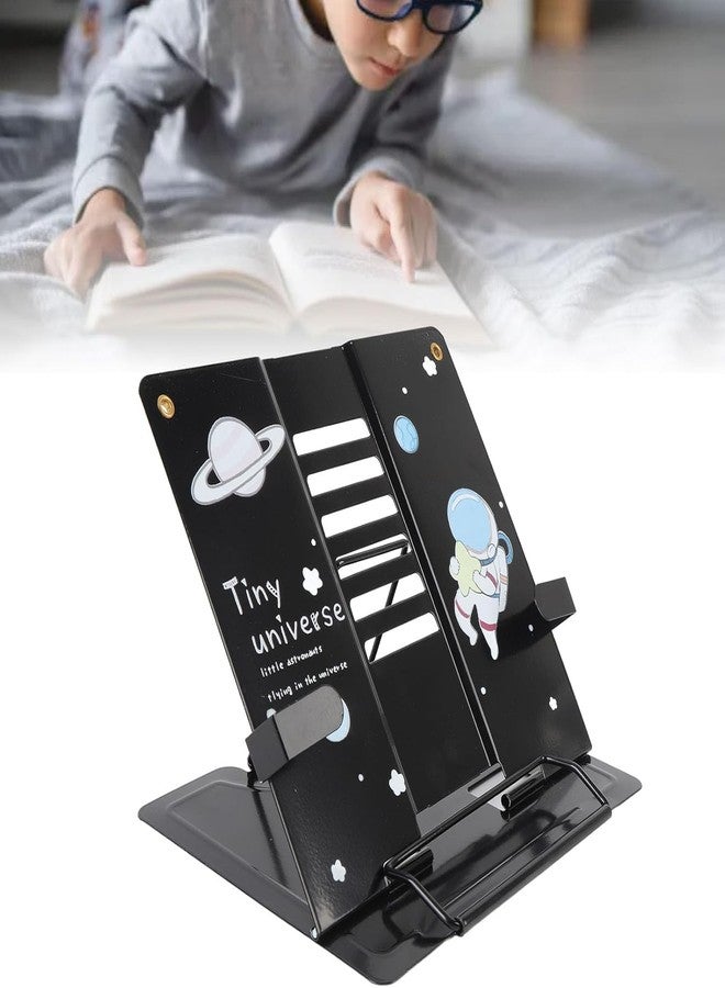 SID MAGIC Astro Space Book Holder Stand 6 Adjustable Angle Metal Reading Stand Portable Foldable Book Stand for Desk, Study, Office & Kitchen - Image 5