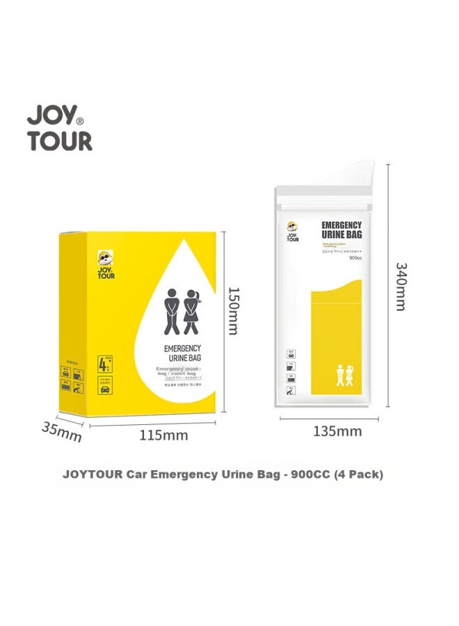 JOY TOUR Joytour Disposable Emergency Urine Bag, Portable Toilet Bag For Car, Portable Urine Collection Bag For Long-distance Travel, Vomiting Bag, Emergency Bag - Image 1