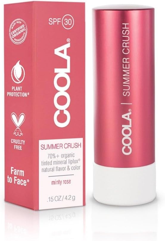 COOLA Tinted Mineral Liplux Sunscreen SPF 30 Summer Crush 42 g