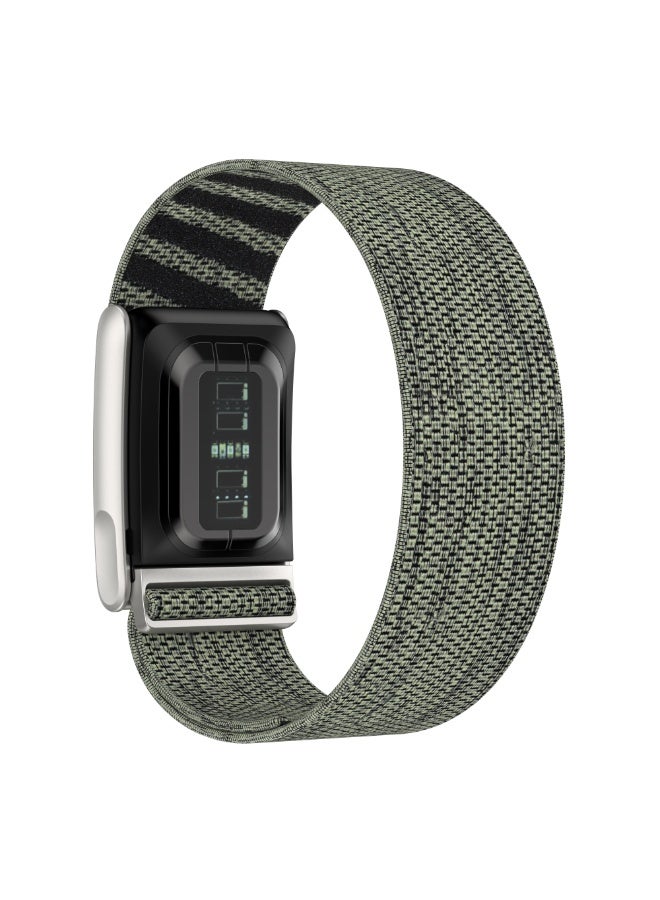 TEMPO Nylon Sport Band Compatible with WHOOP 5.0 Life /MG – ECG Compatible, Breathable Nylon Adjustable Waterproof Replacement Wristbands Straps with U Shaped Connector | NOT for Gen 4  - Image 2