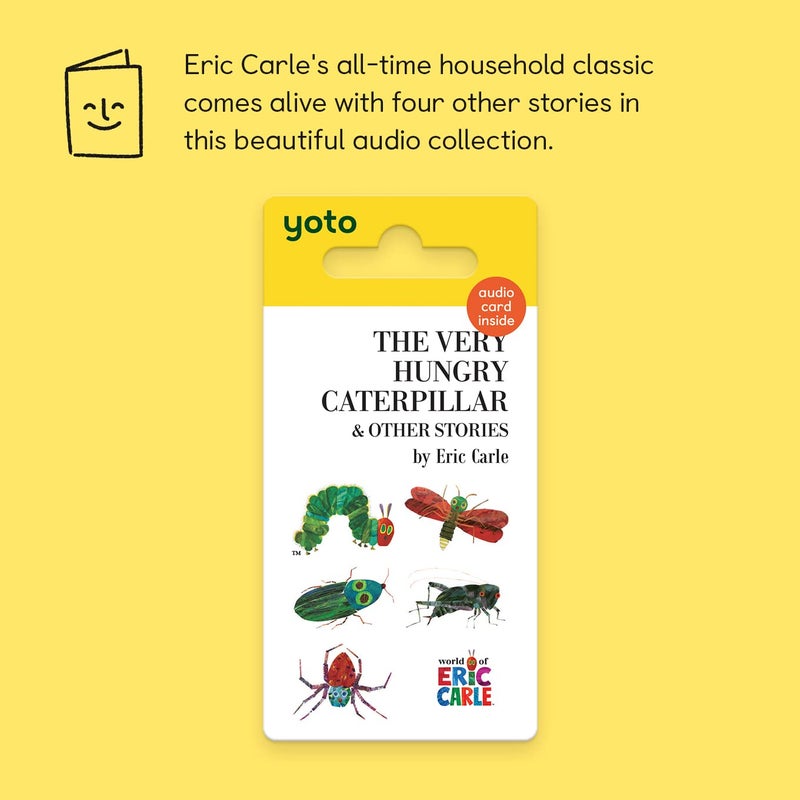 YOTO The Very Hungry Caterpillar & Other Stories by Eric Carle â€“ Kids Audio Card for Use with Player & Mini All-in-1 Audio Device, Fun Screen-Free Listening for Playtime Bedtime Travel, Ages 1+ - Image 2