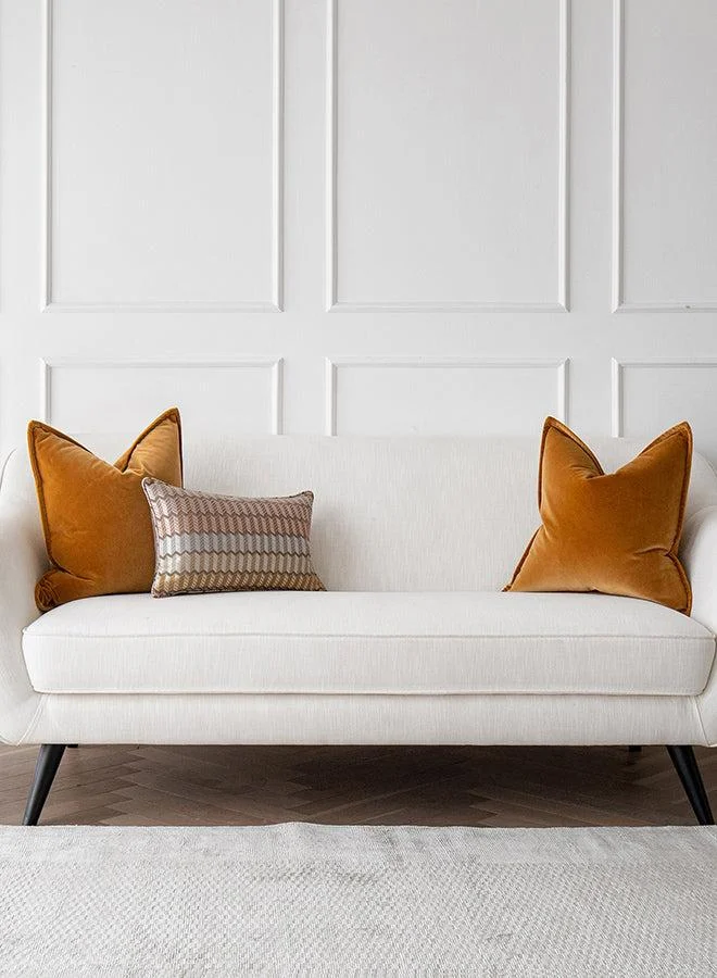KNOT HOME Cushion Ellie Bundle (with filler) Pillow Knot Home Cover Set for Modern Sofa Contemporary Living Room Bedroom and Office Soft Washable
