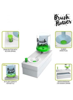 Arabest Paint Brush Cleaner Brush Rinser Running Water Circulation Paint Brush Cleaner Art Supplies for Acrylic and Water-Based Paint Cleaning Tools  - Image 4