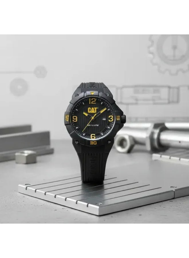 Caterpillar Men's Drift Wristwatch, Black (LW.161.21.137) - Image 1