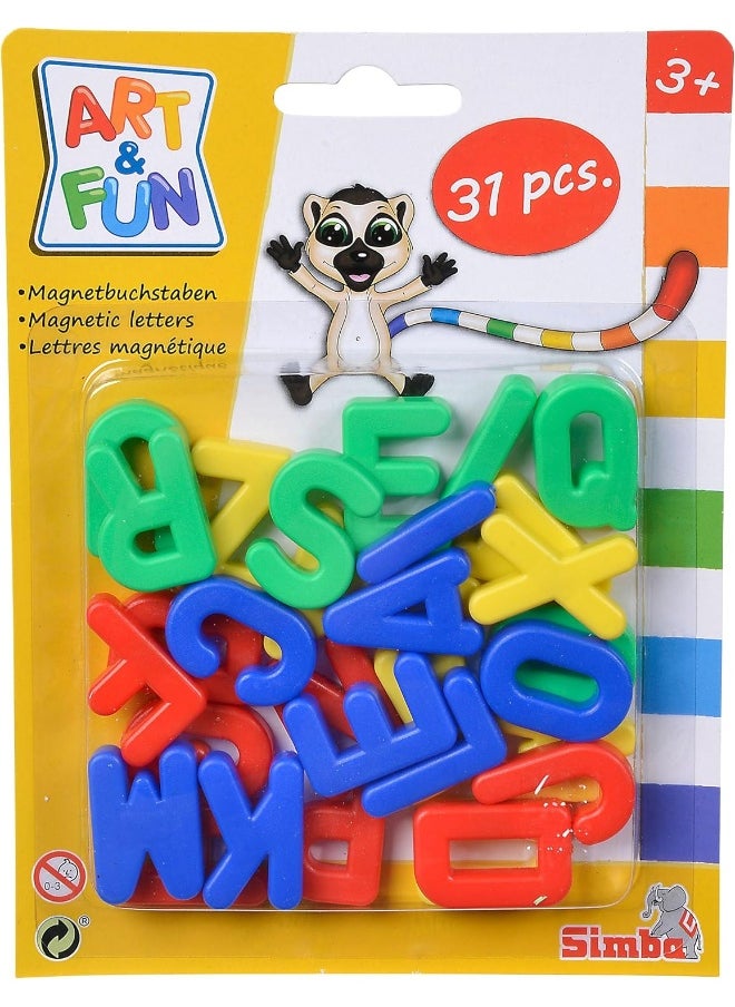 Simba SIMBA - ART & FUN MAGNETIC CAPITAL LETTERS  - Image 1