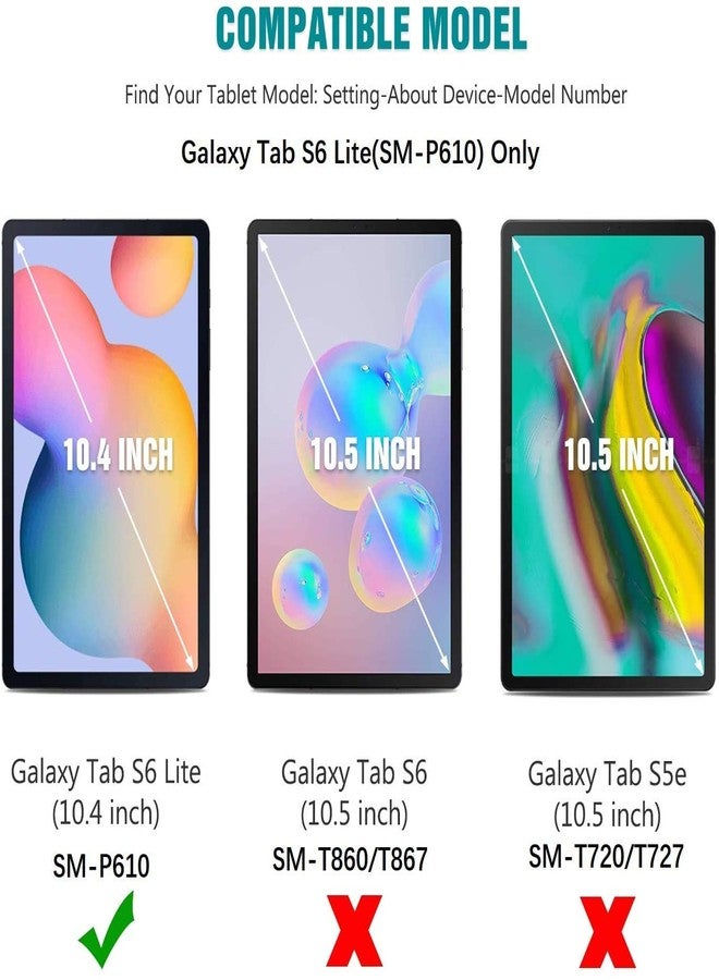 PYS Galaxy Tab S6 Lite Screen Protector, Like Paper Screen Protector for Samsung Galaxy Tab S6 Lite 10.4 Inch (2022/2020), with S Pen Compatible/Feels like writing on Paper - Image 2