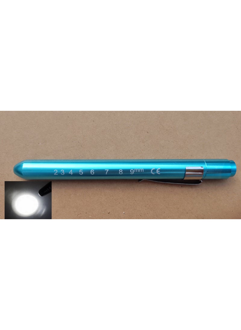 Generic LED Diagnostic Penlight Pupil Oral Exam Clip Torch White-yellow light  - Image 4