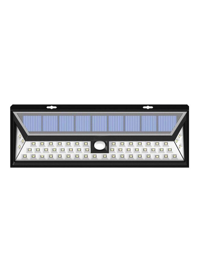 NIBEMINENT 54 LED Security Solar Light White/Black 14x9cm - Image 1