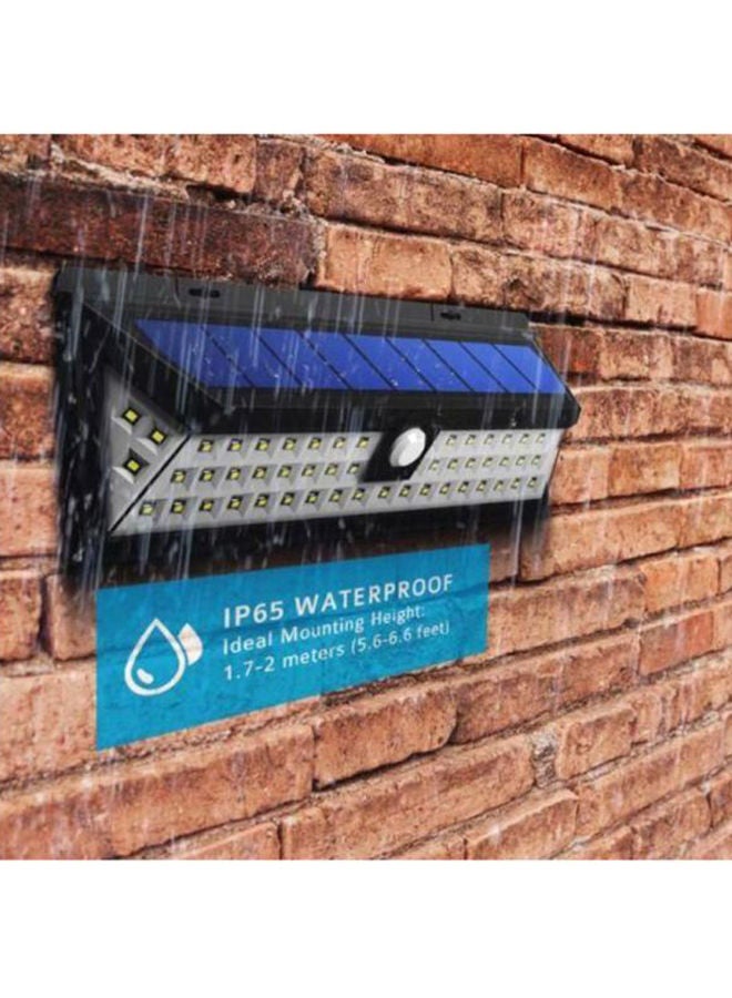 NIBEMINENT 54 LED Security Solar Light White/Black 14x9cm - Image 4