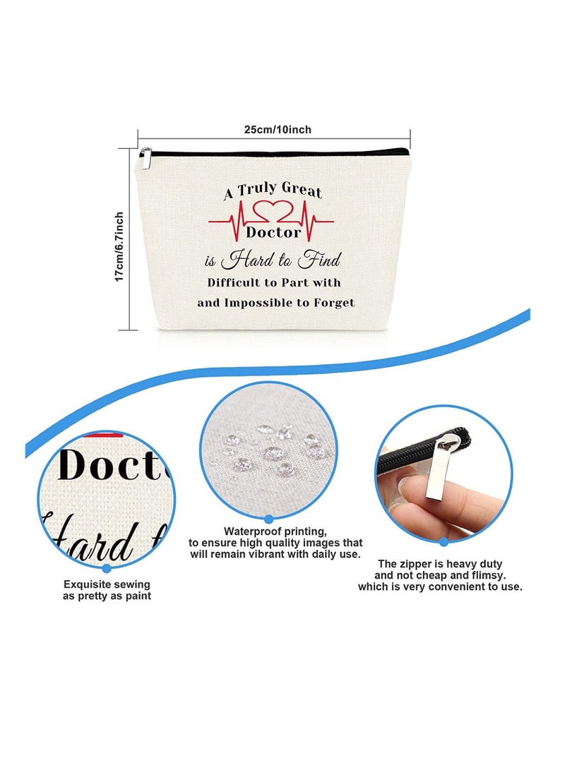 PRINTSHOP4ME Cosmetic Bag gift to Celebrate Doctors Day Design 3  - Image 2