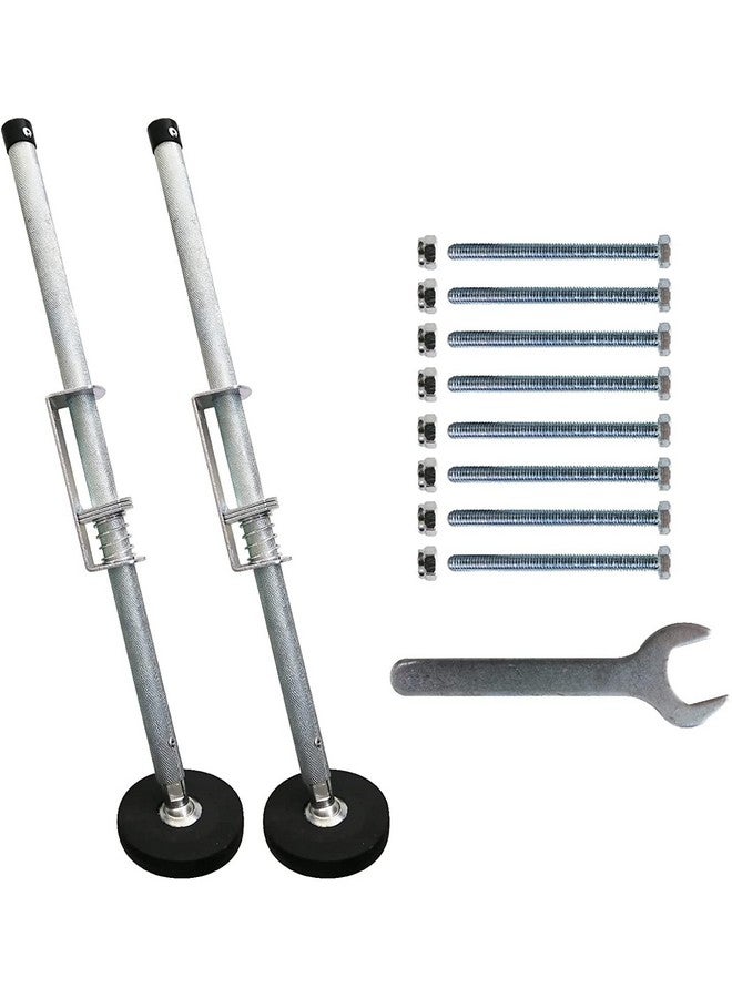 TOUGHER Ladder Leveler Pair,Ladder Accessories Tools Working on Stairs, Adjustable Ladder Leveler for Stable Platform and Ground Level for All Surfaces-Standard Version （20"） - Image 1
