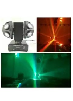 Light Party Stage Light LED Dancing Laser DJ Disco Ball Flash Lamp  2 Side Moving Light 12pcs*10W  - Image 5