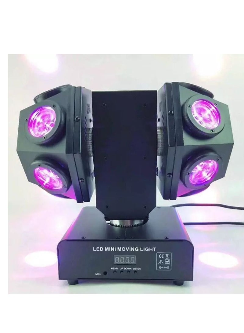 Light Party Stage Light LED Dancing DJ Disco Ball Flash Lamp  2 Side Moving Light 12pcs*10W - Image 3