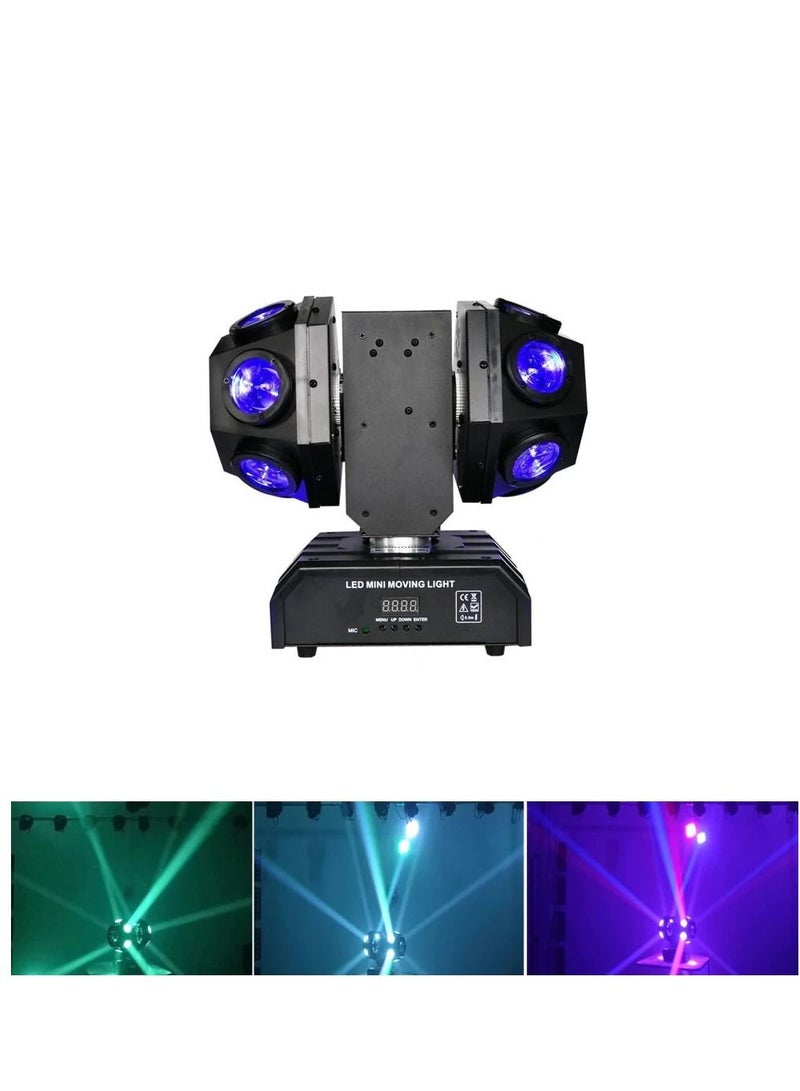 Light Party Stage Light LED Dancing DJ Disco Ball Flash Lamp  2 Side Moving Light 12pcs*10W - Image 2