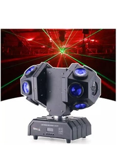 Light Party Stage Light LED Dancing Laser DJ Disco Ball Flash Lamp  2 Side Moving Light 12pcs*10W  - Image 4