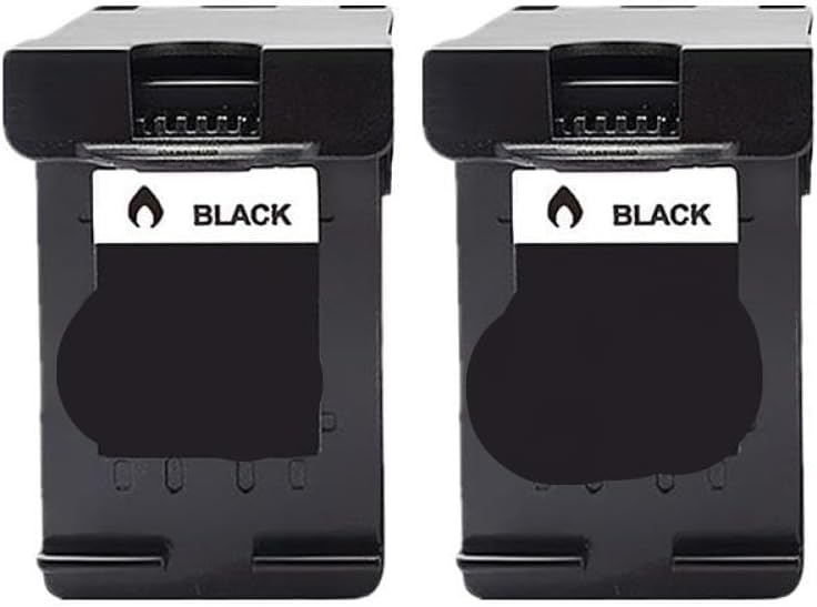 2 Black Ink Cartridge Compatible With HP Deskjet 650 XL 1015 1515 1516 1518 2515 2545 2645 2646 3515 3545 4510 4645 Printer - Image 2