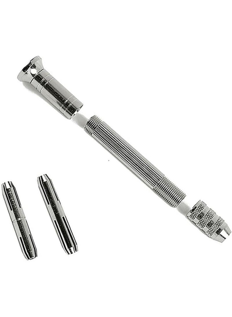 GGOOT 11Pcs Hand Twist Drill Set 0.5-2.0mm Woodworking Hand Punch Tool Hardware Clock Maintenance Kit Easy Install Easy to Use  - Image 2