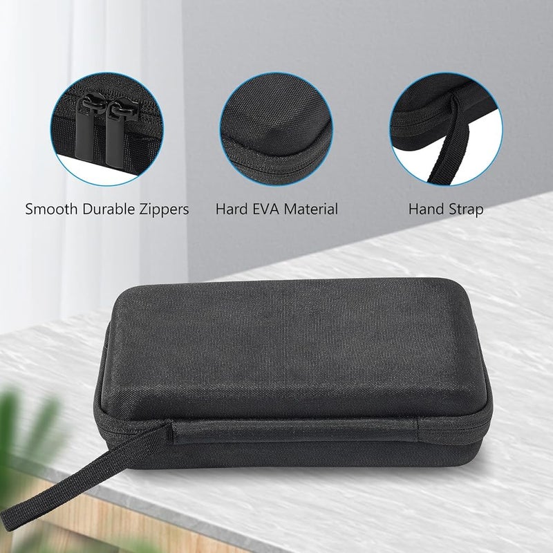 ProCase Electronic Accessories Organizer, Travel Organizer Bag for Electronics Accessories Charger Cord Portable External Hard Drive USB Cables Power Bank SD Memory Cards -Black - Image 5