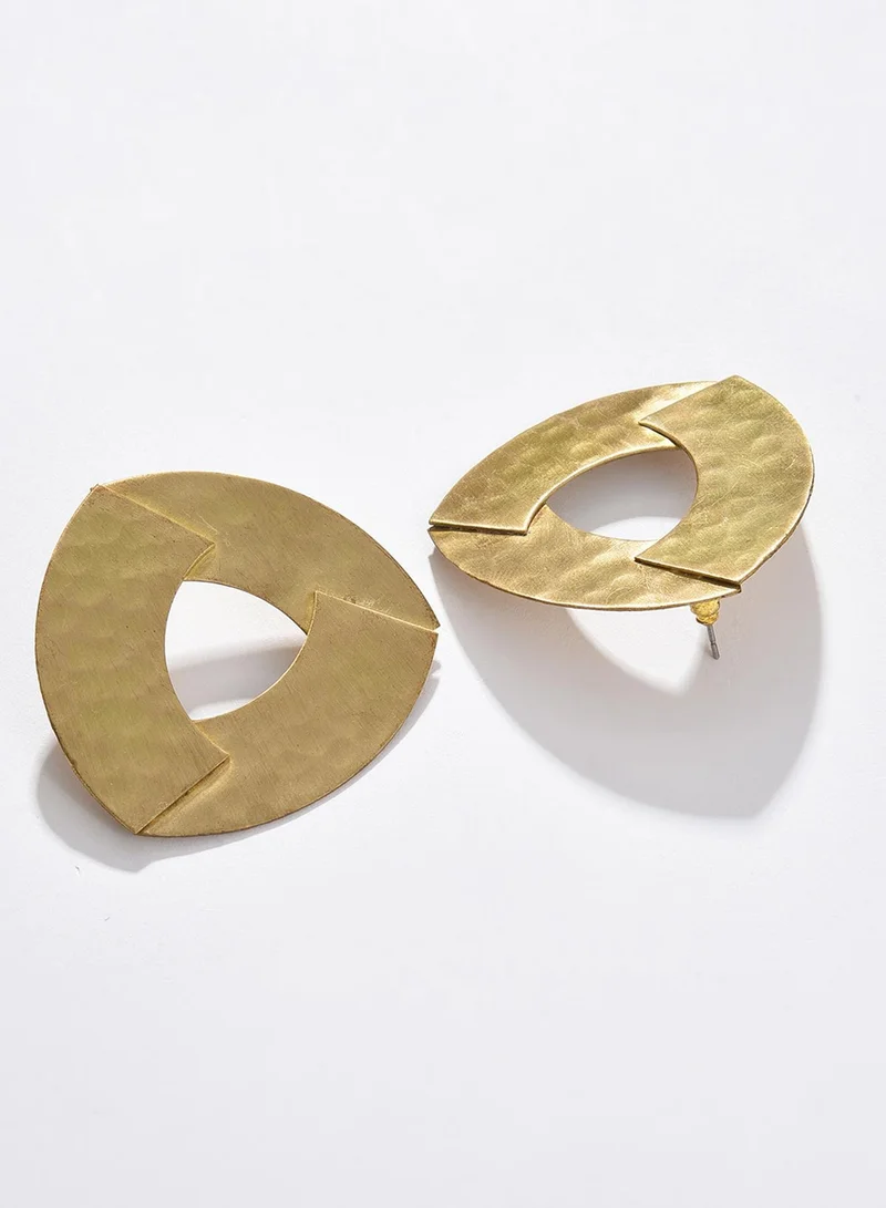 SOHI Contemporary Artificial Stud Earring Jewellery