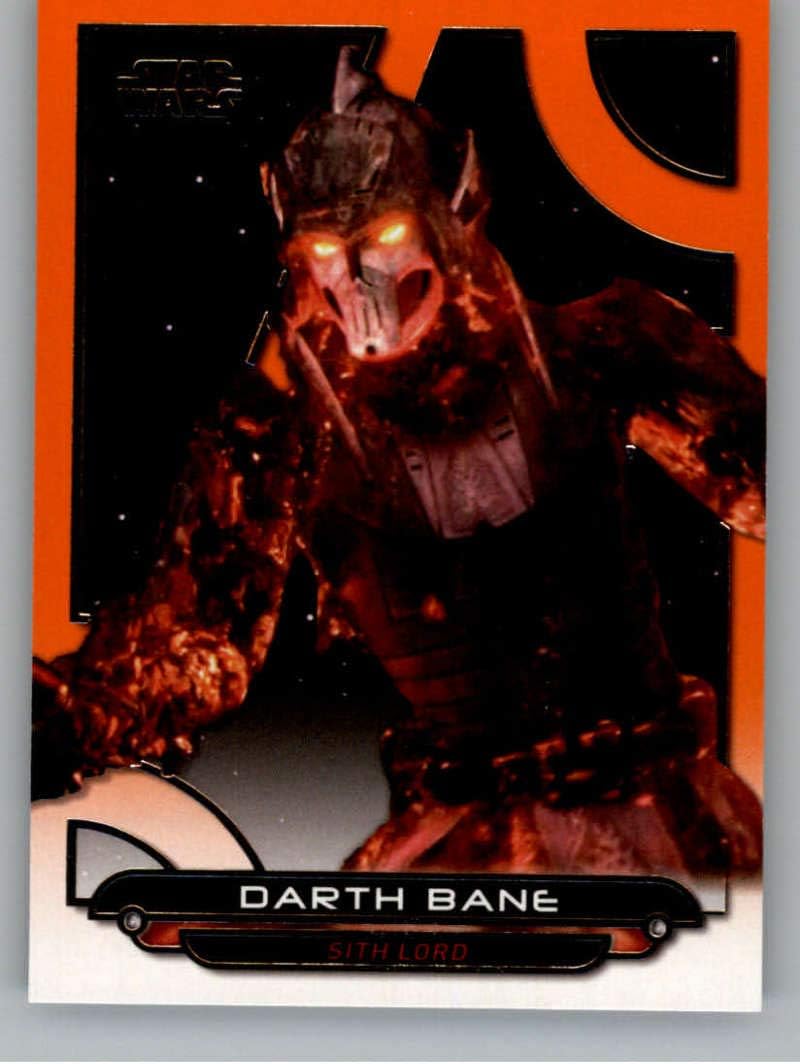Topps Total 2018 Topps Star Wars Galactic Files (Update) Orange #ACW-29 Darth Bane Clone Wars - Image 1