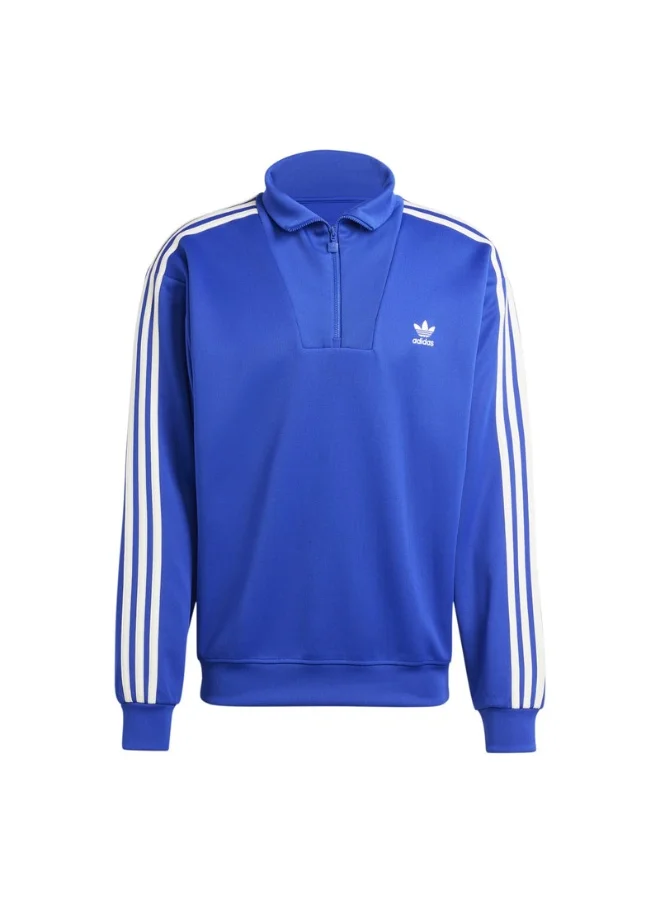 adidas Originals adidas funnelneck TT Blue Originals Men TRACK TOPS